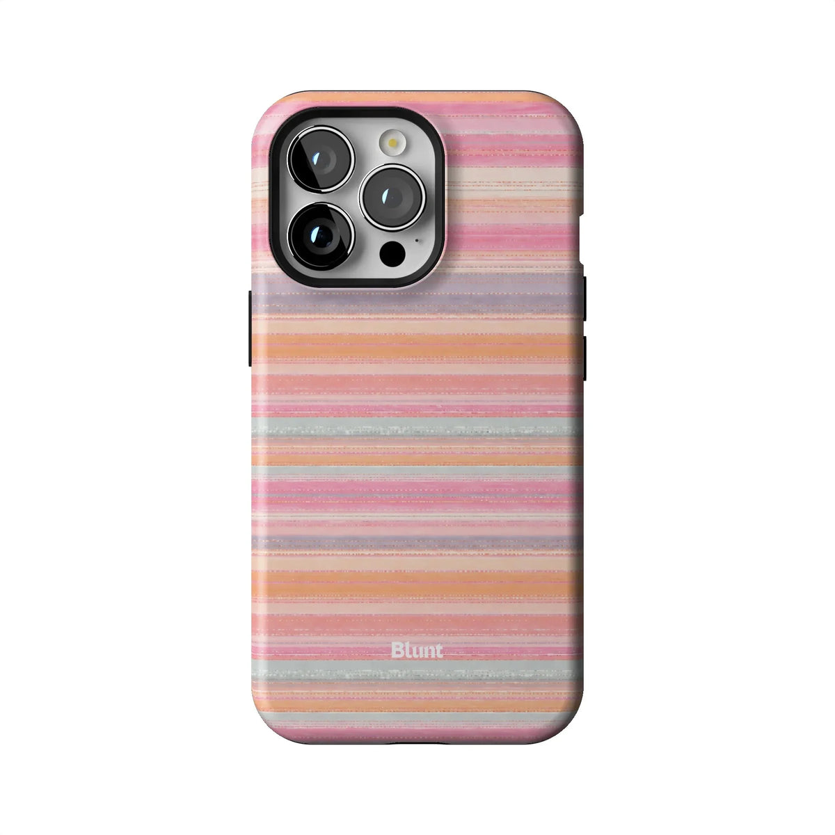 Peachy Lines iPhone Case