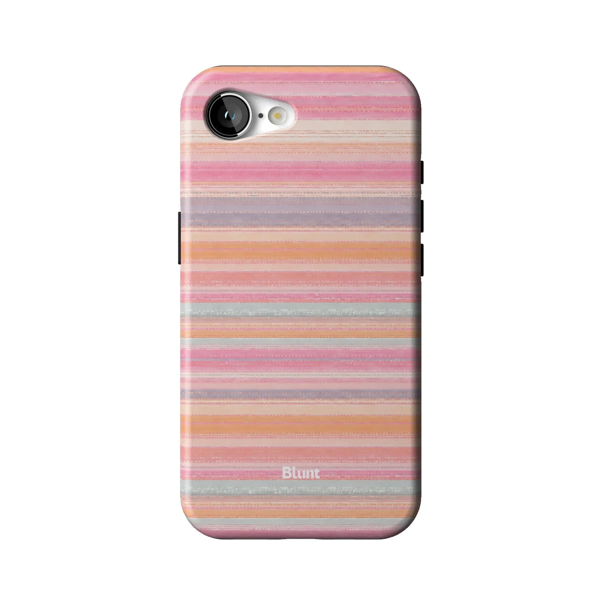 Peachy Lines iPhone Case
