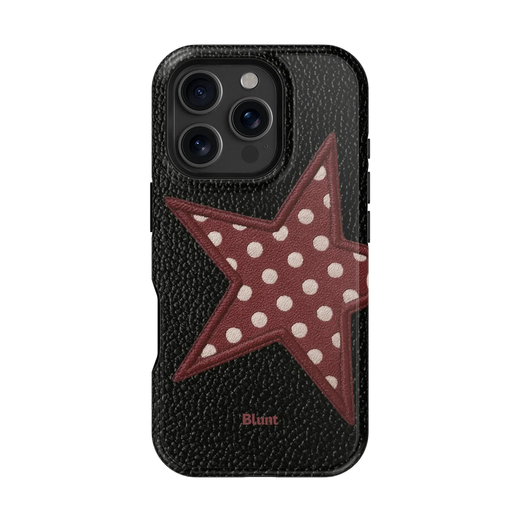 Polka Star iPhone Case
