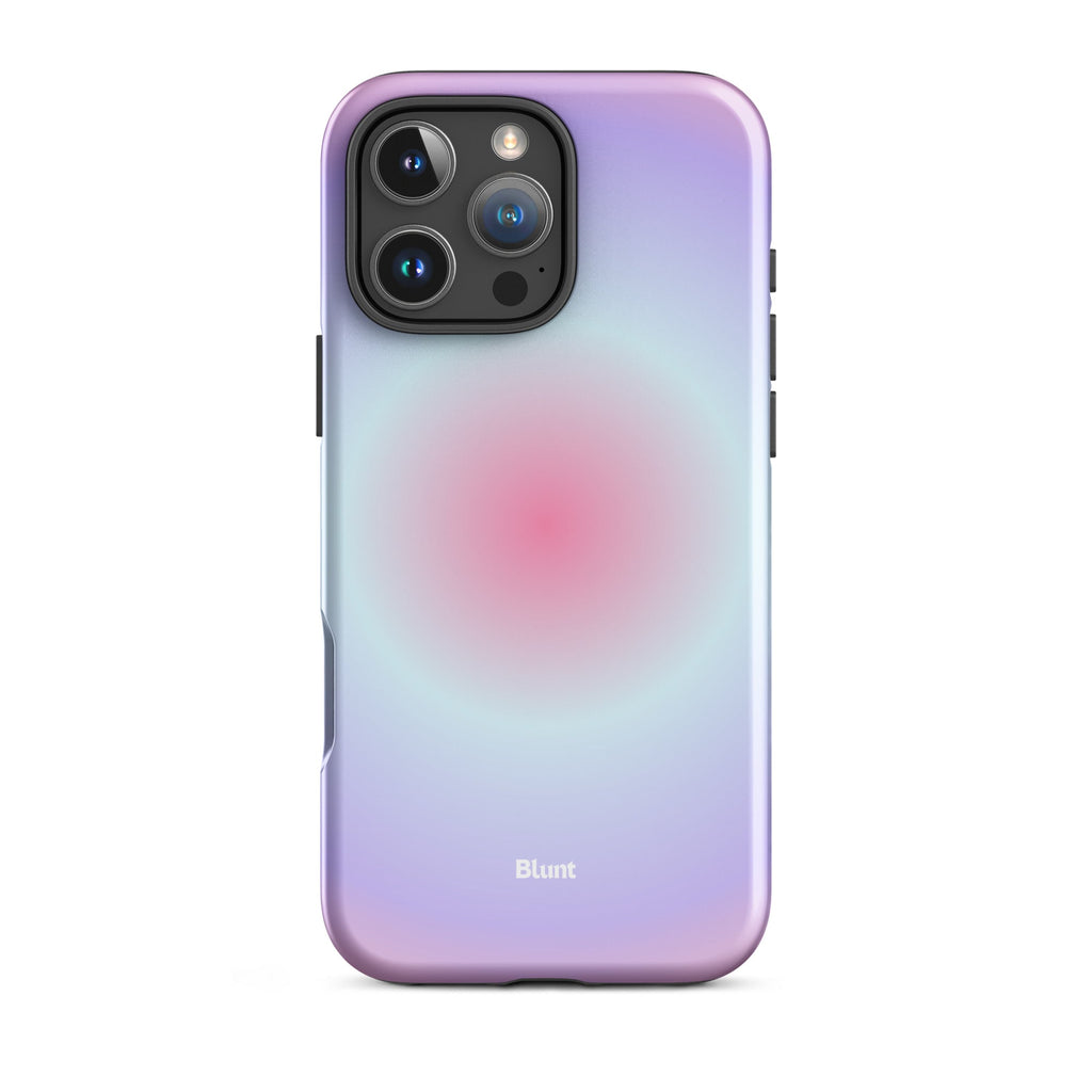 Pink Aura iPhone Case