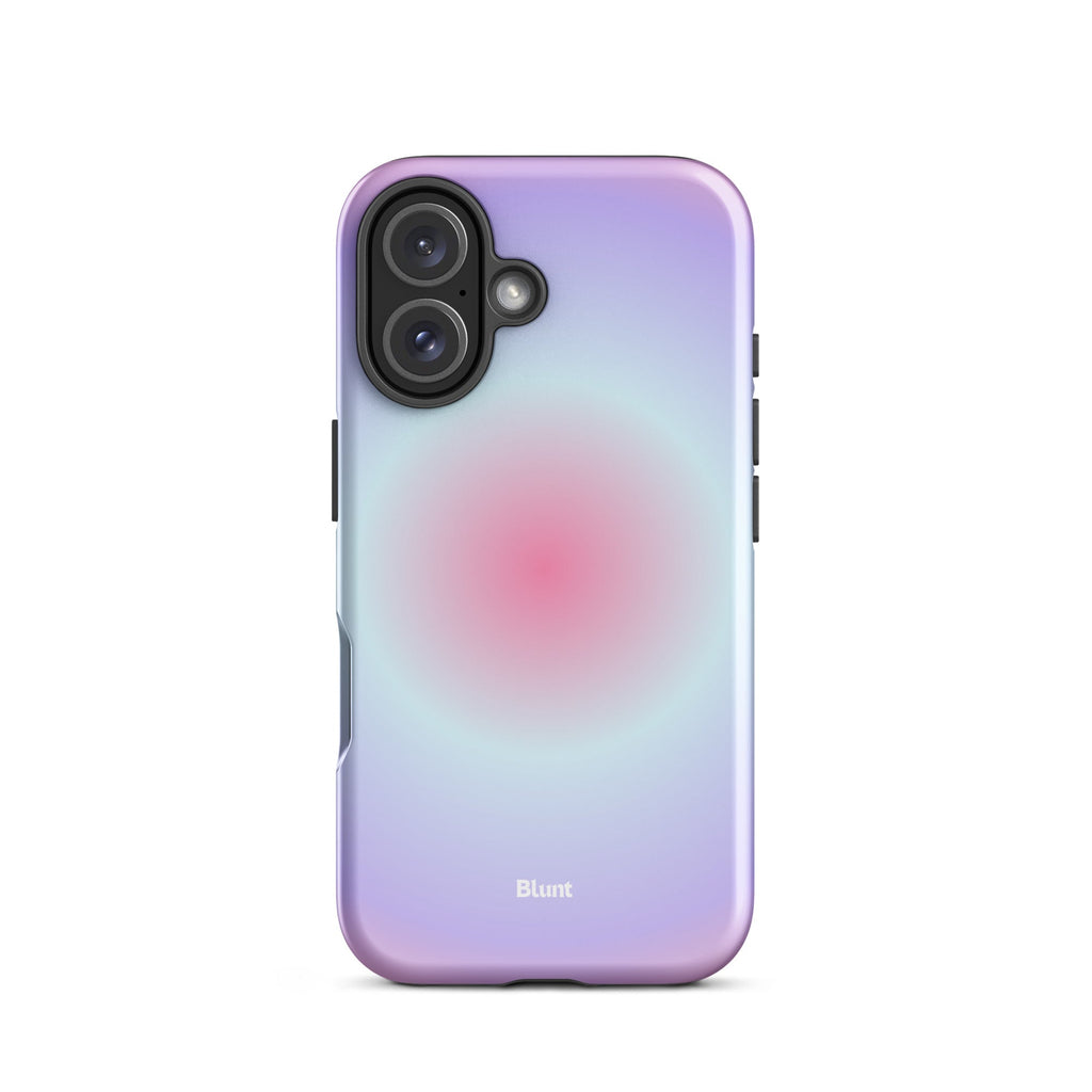 Pink Aura iPhone Case