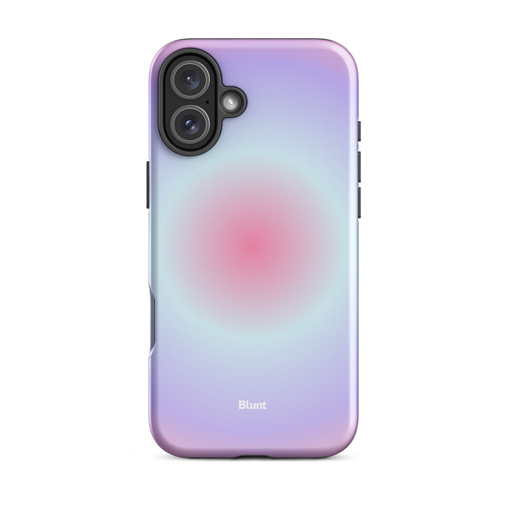 Pink Aura iPhone Case