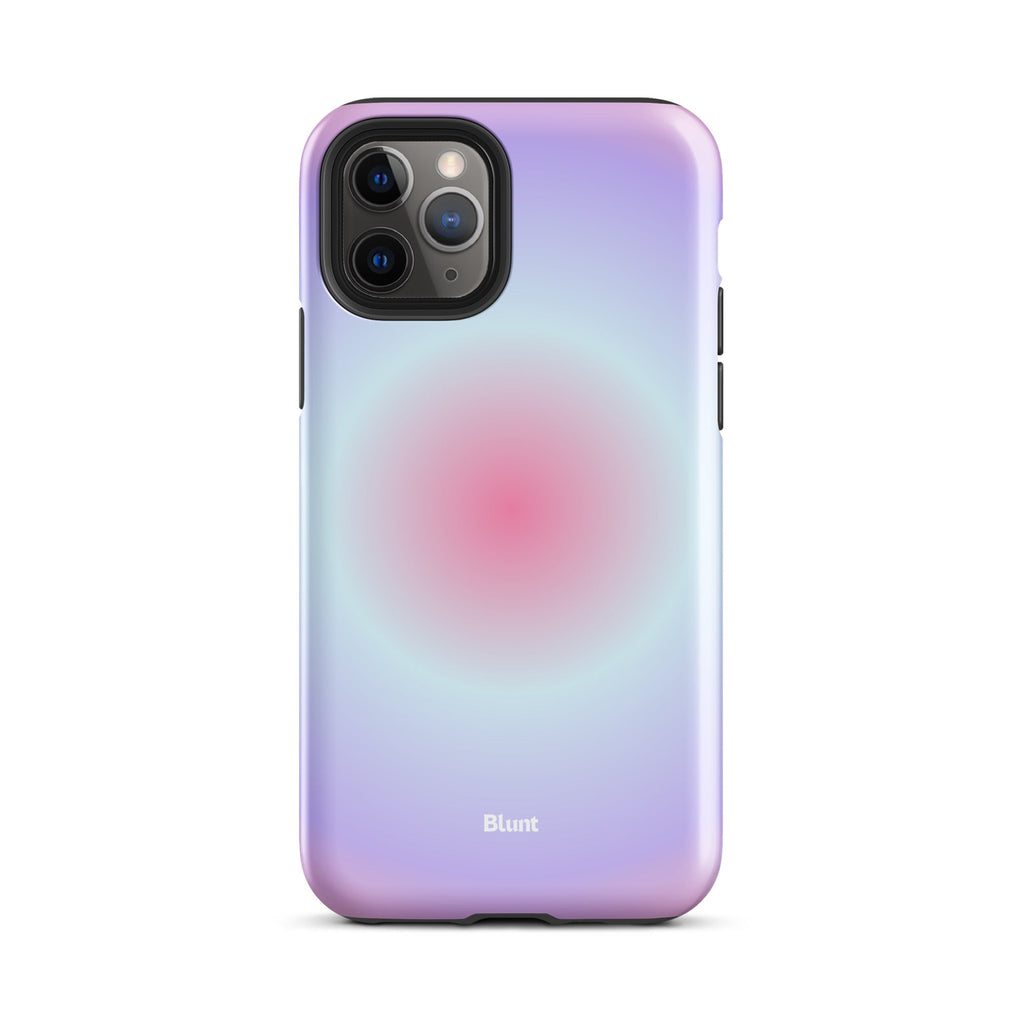 Pink Aura iPhone Case