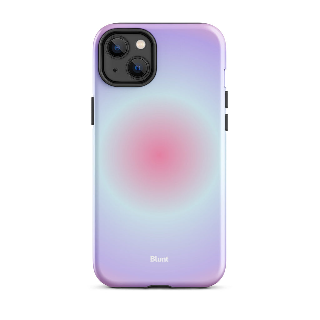 Pink Aura iPhone Case