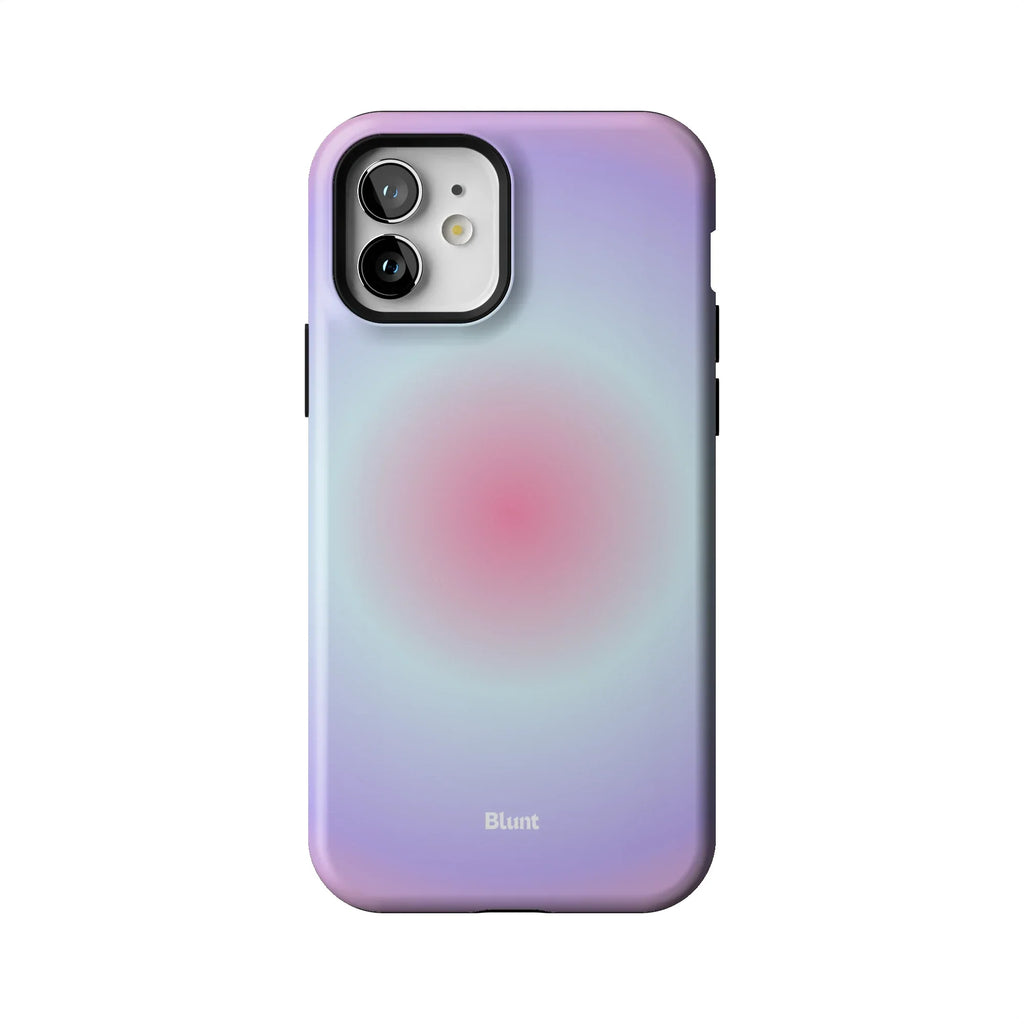 Pink Aura iPhone Case