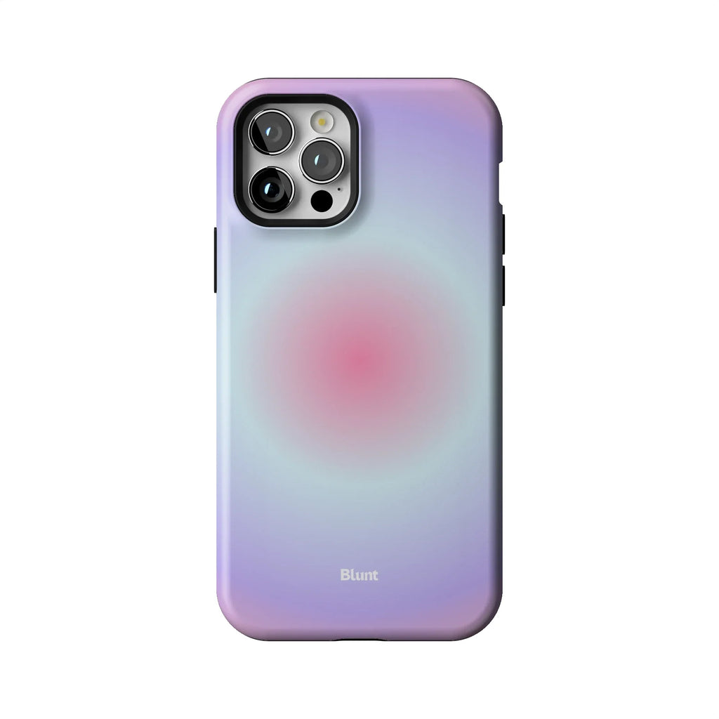 Pink Aura iPhone Case