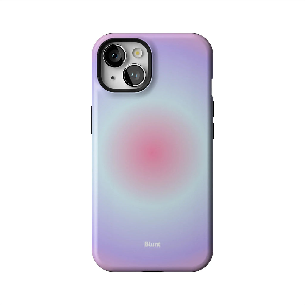 Pink Aura iPhone Case