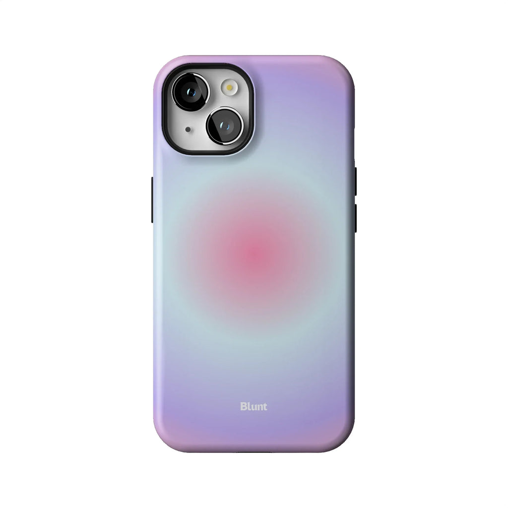Pink Aura iPhone Case