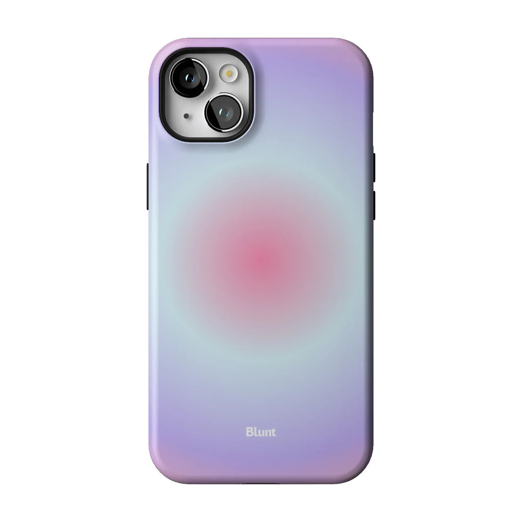 Pink Aura iPhone Case