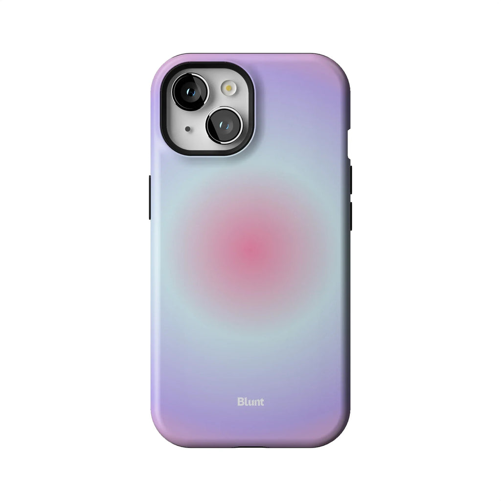 Pink Aura iPhone Case