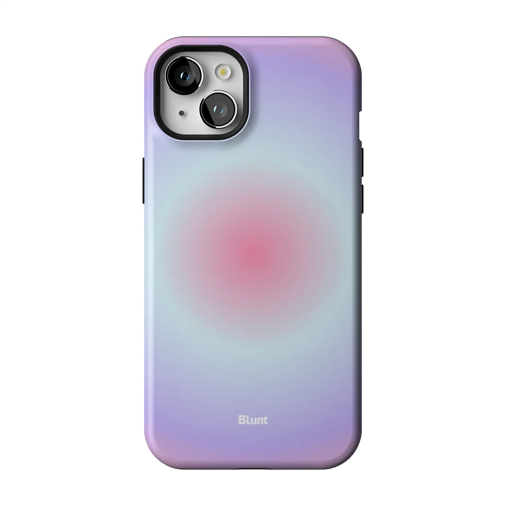 Pink Aura iPhone Case