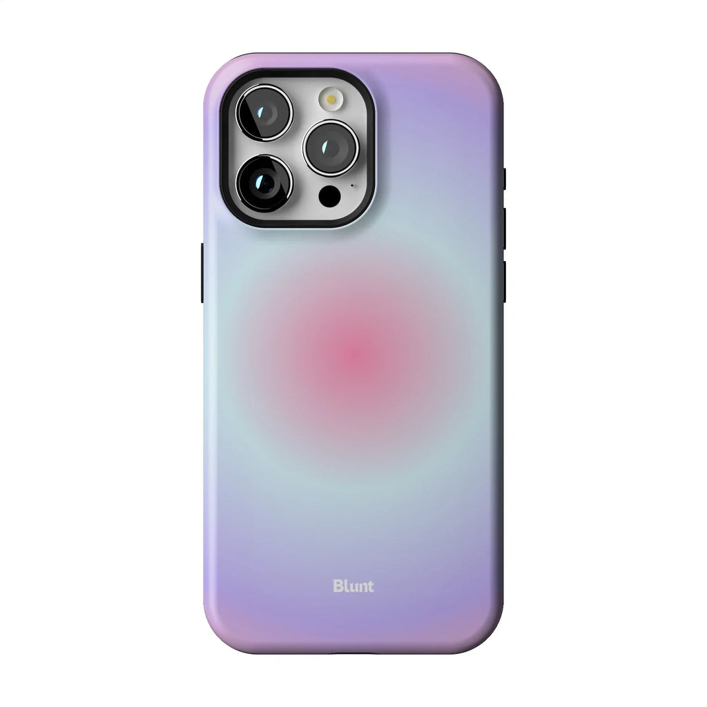 Pink Aura iPhone Case