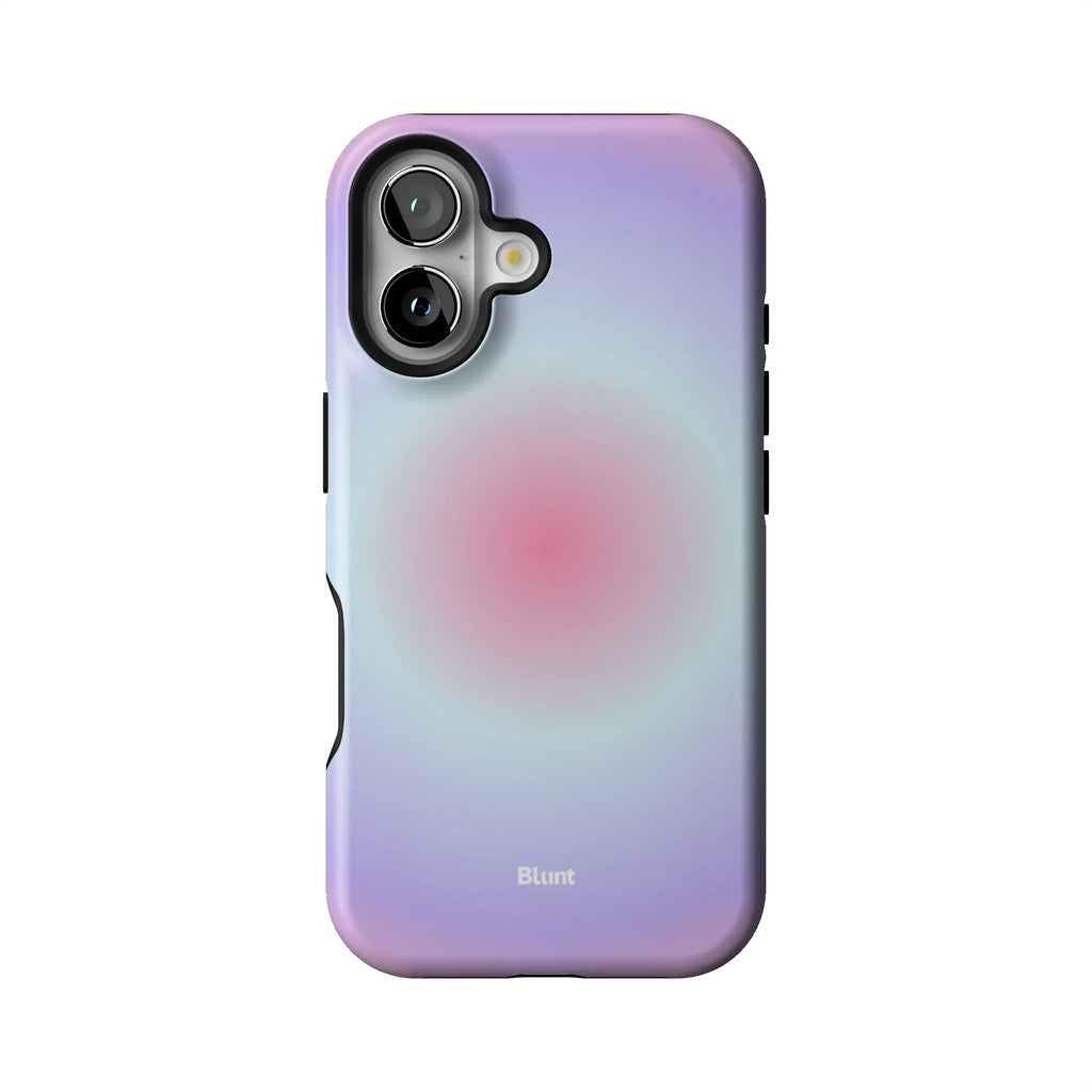 Pink Aura iPhone Case