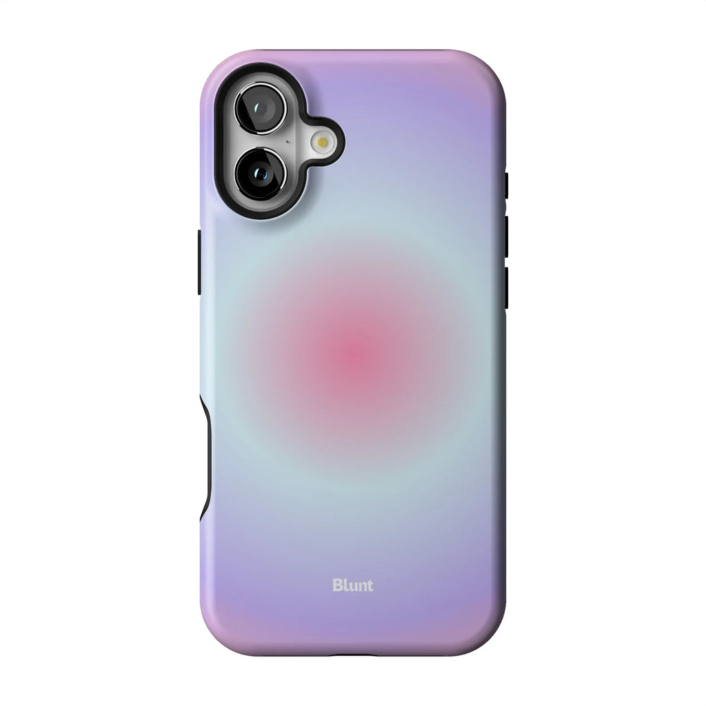 Pink Aura iPhone Case
