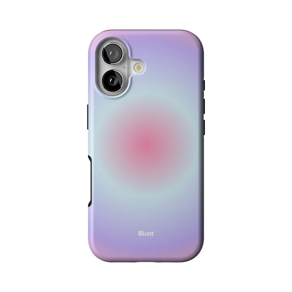 Pink Aura iPhone Case