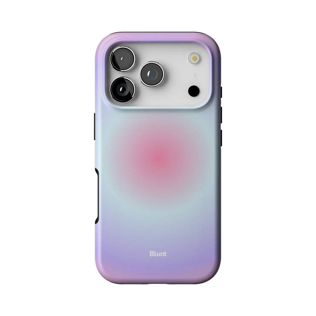 Pink Aura iPhone Case