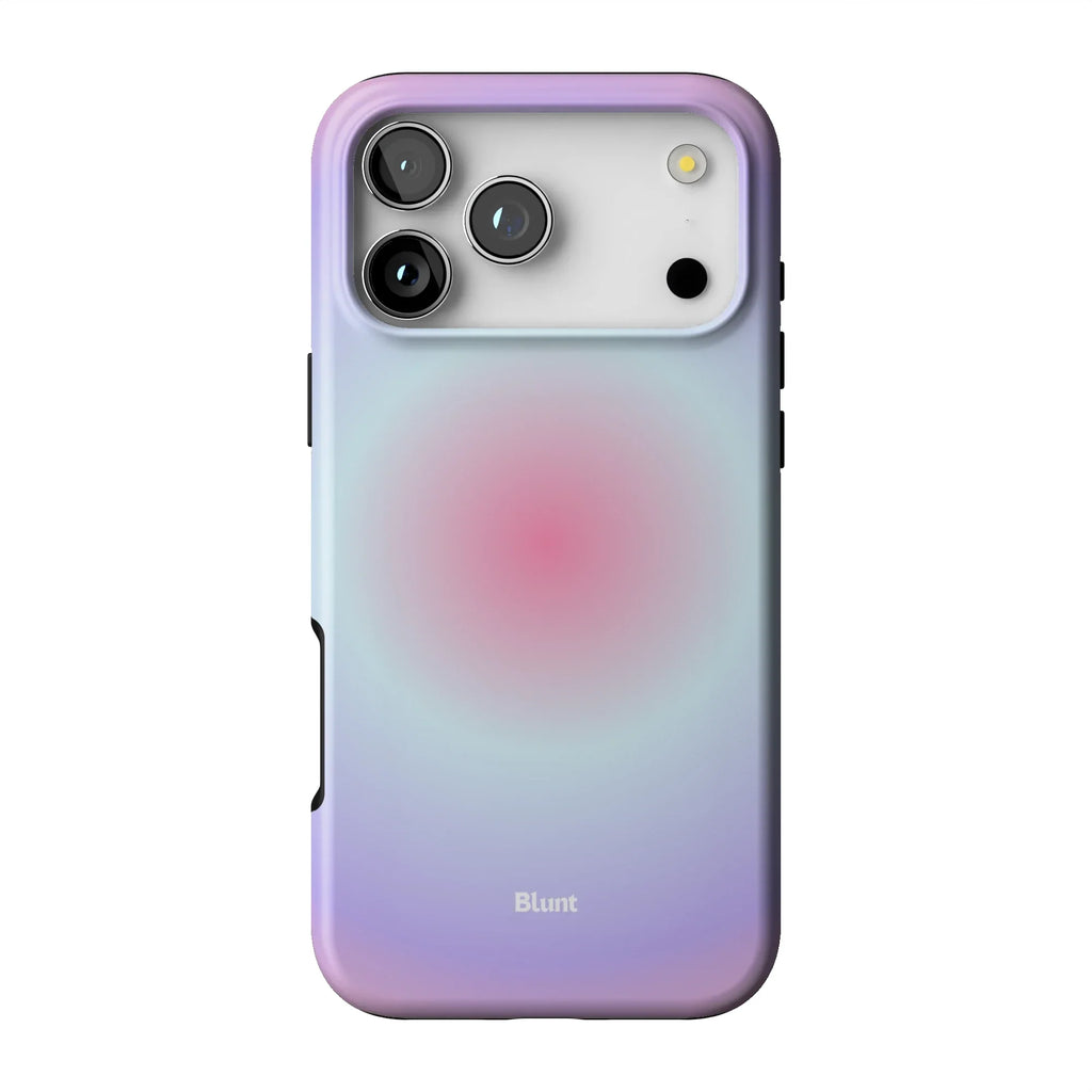 Pink Aura iPhone Case