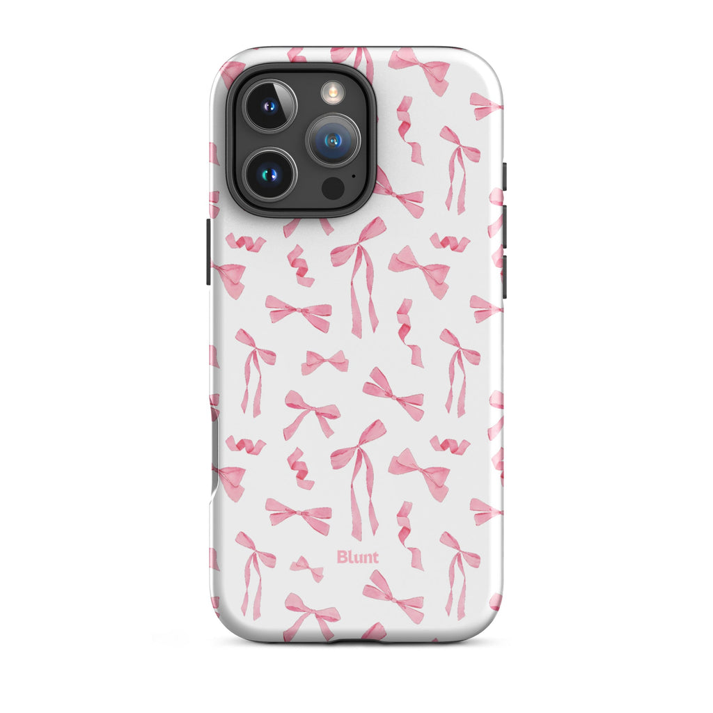 Pink Bow iPhone Case