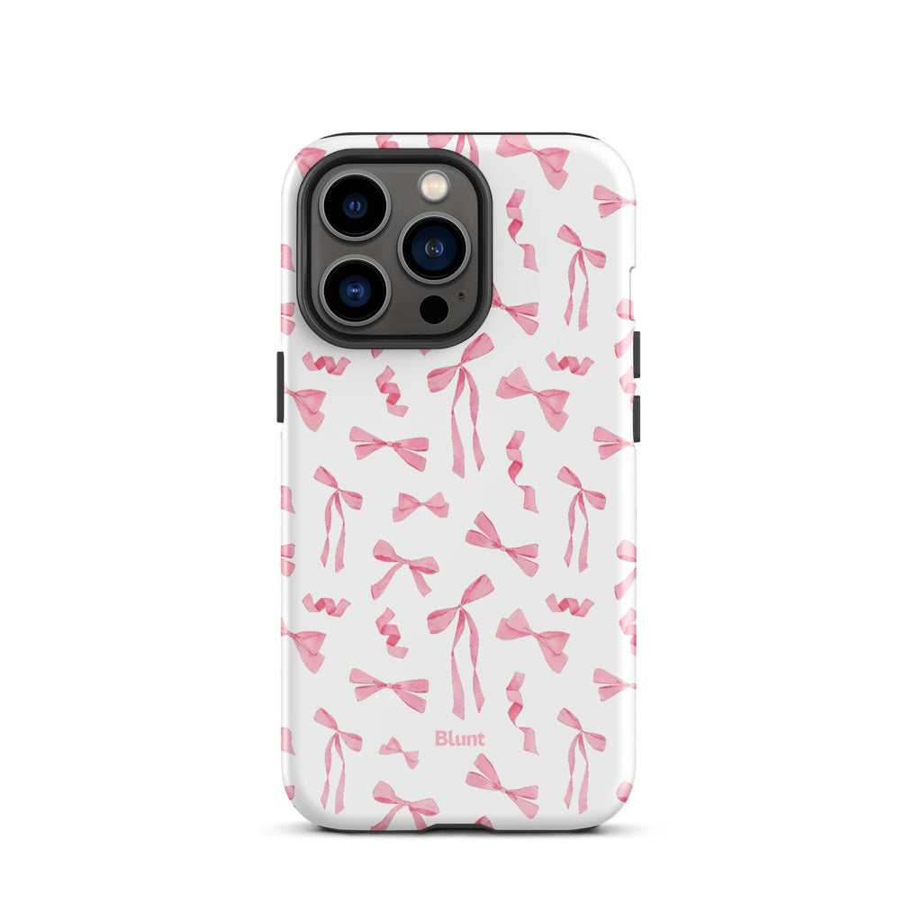 Pink Bow iPhone Case