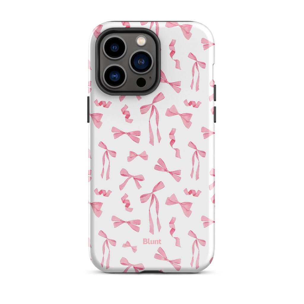 Pink Bow iPhone Case