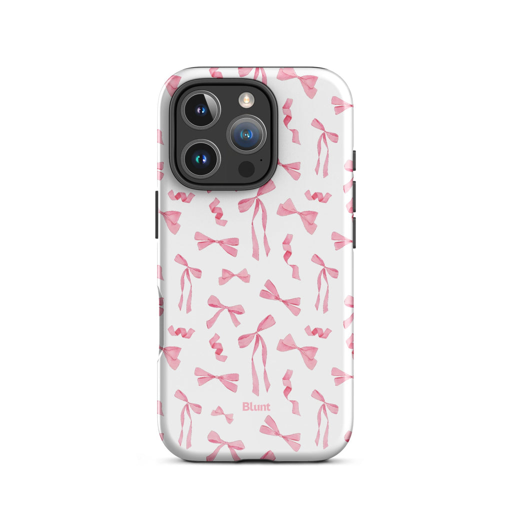 Pink Bow iPhone Case