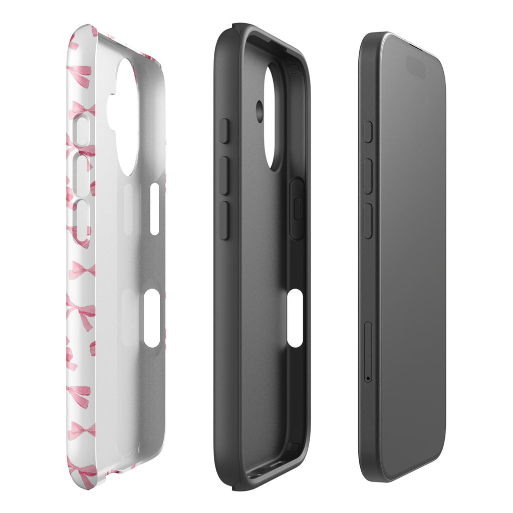 Pink Bow iPhone Case