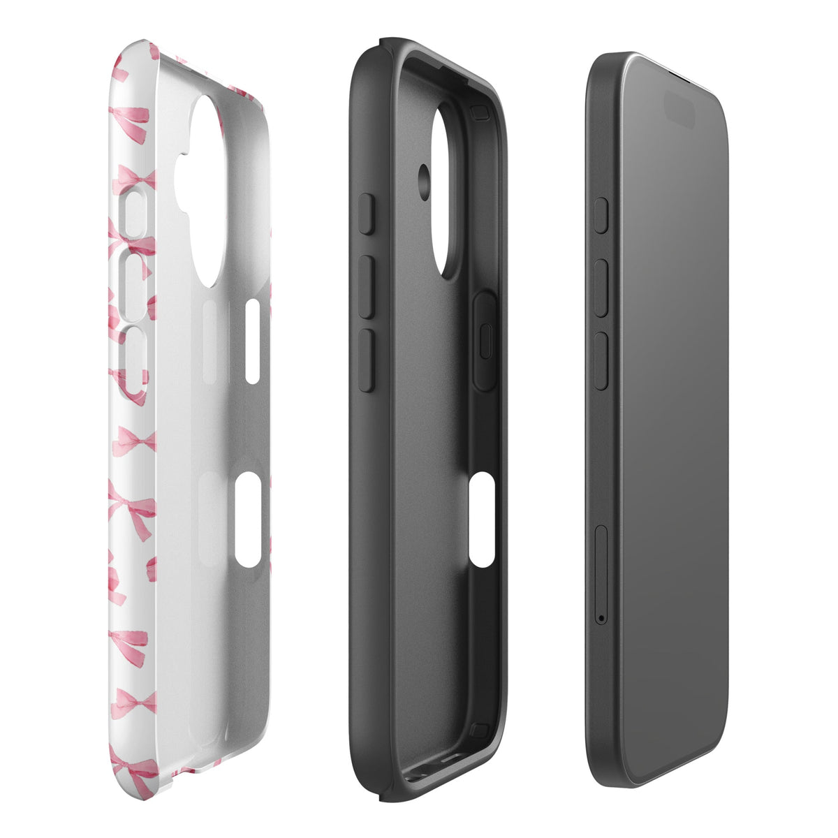 Pink Bow iPhone Case