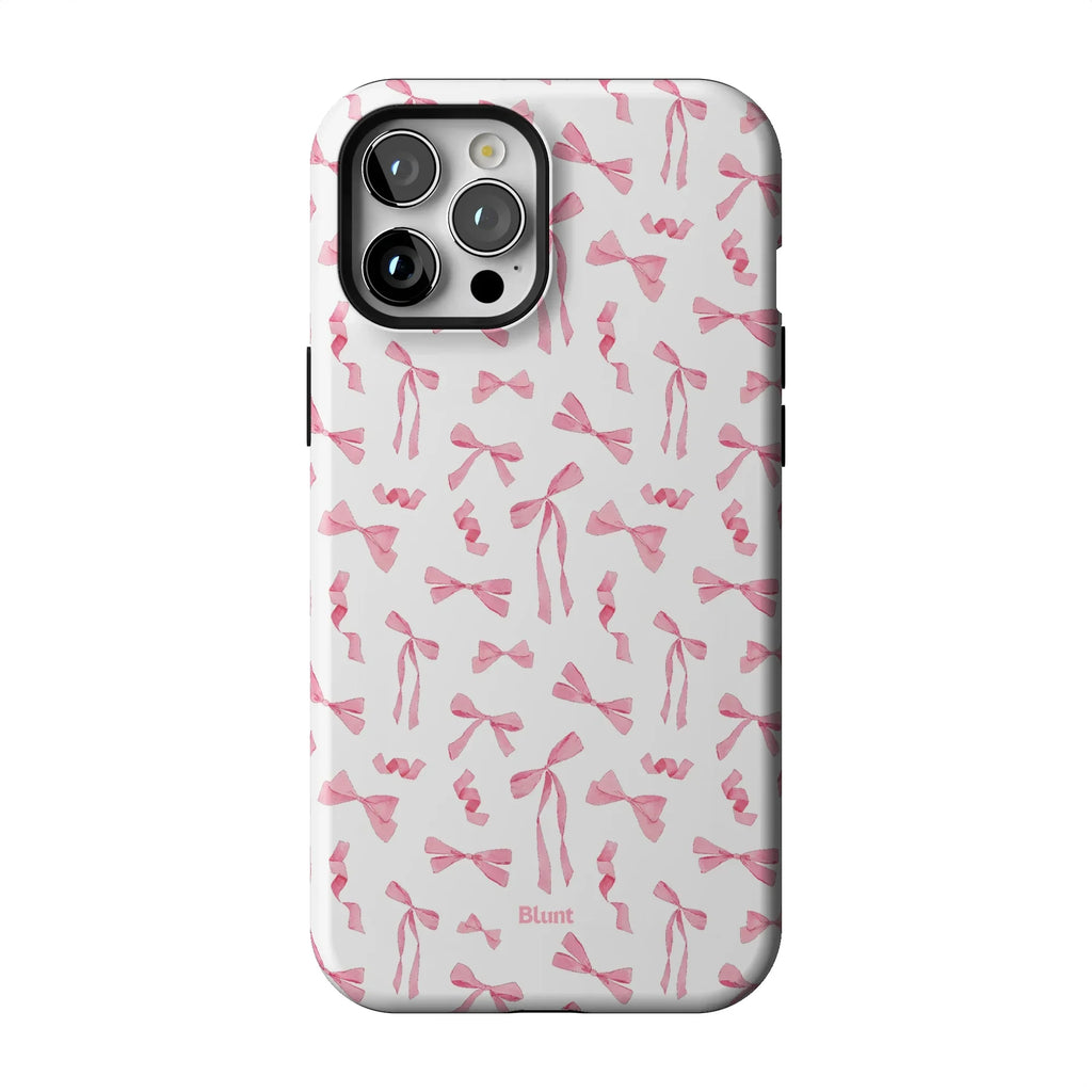Pink Bow iPhone Case