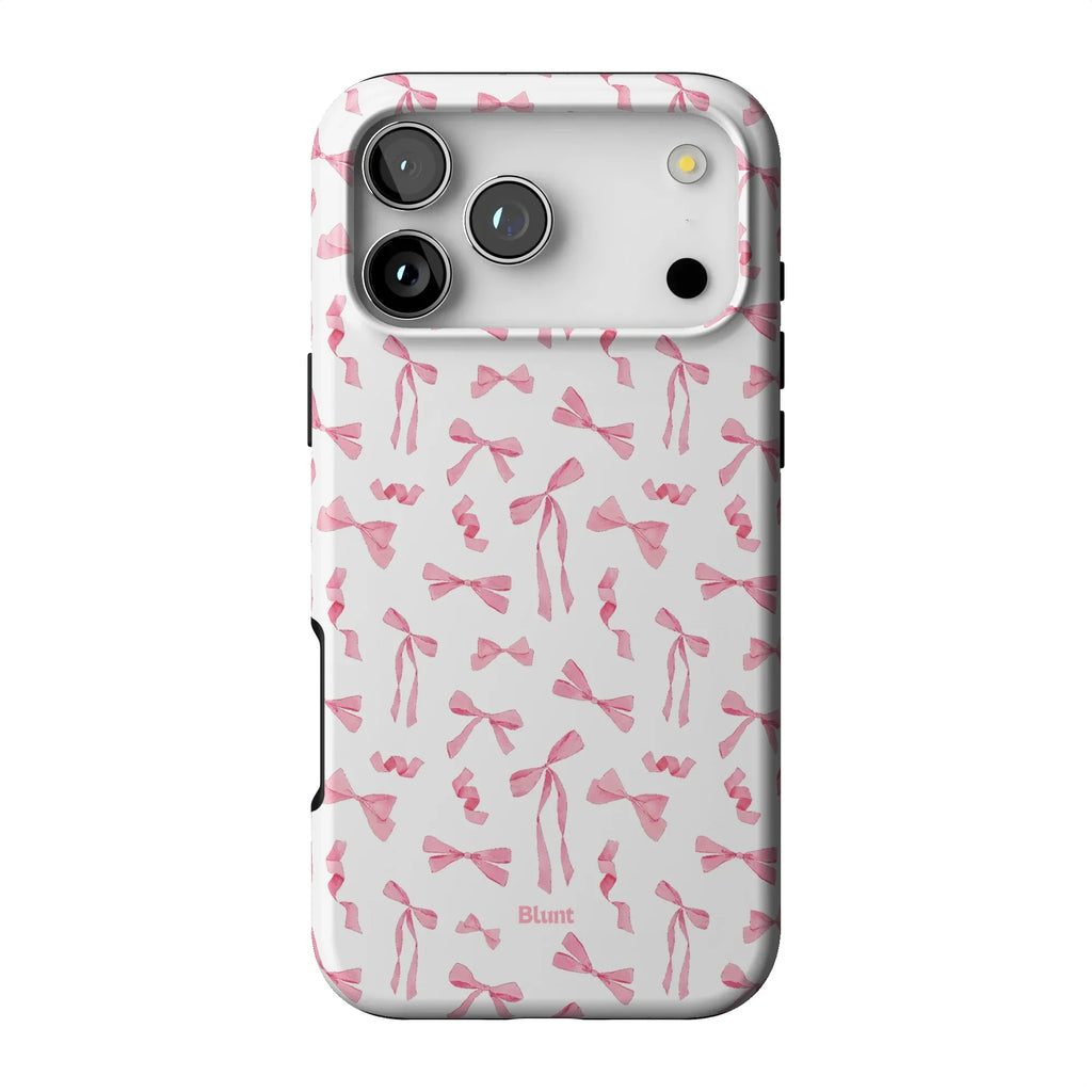 Pink Bow iPhone Case