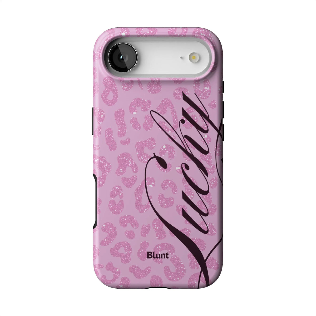 Pink Cheetah Lucky iPhone Case