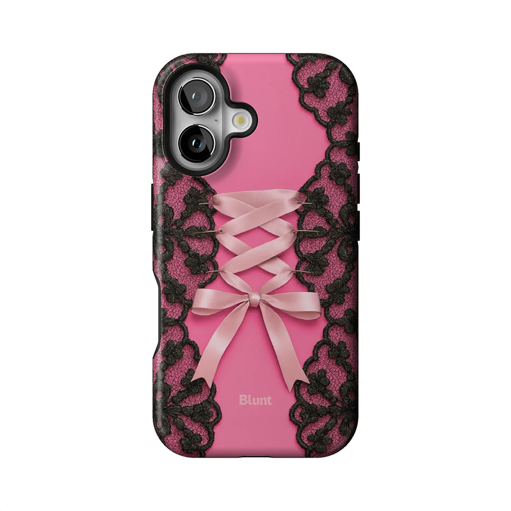 Pink Corset iPhone Case