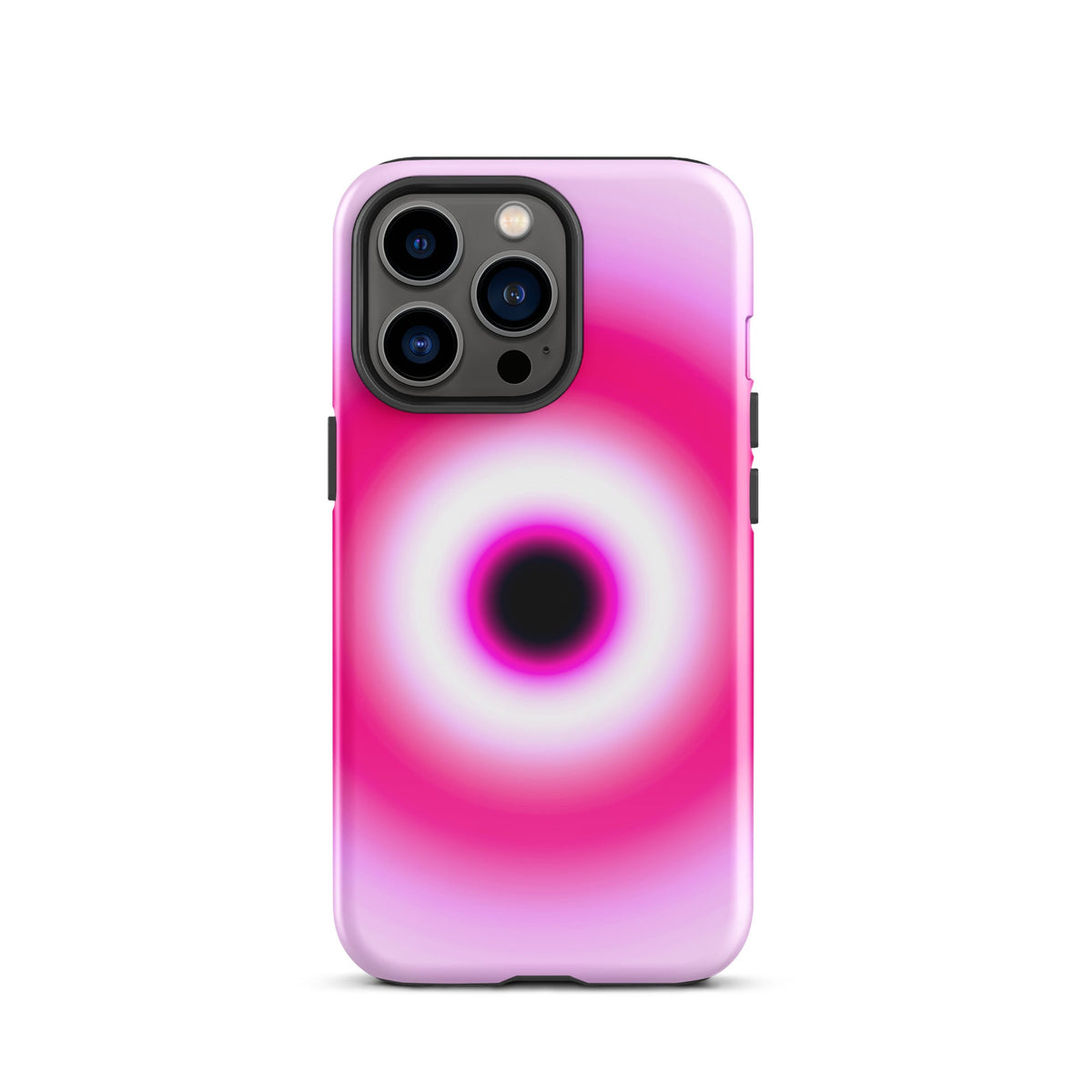 Pink Evil Eye Aura iPhone Case