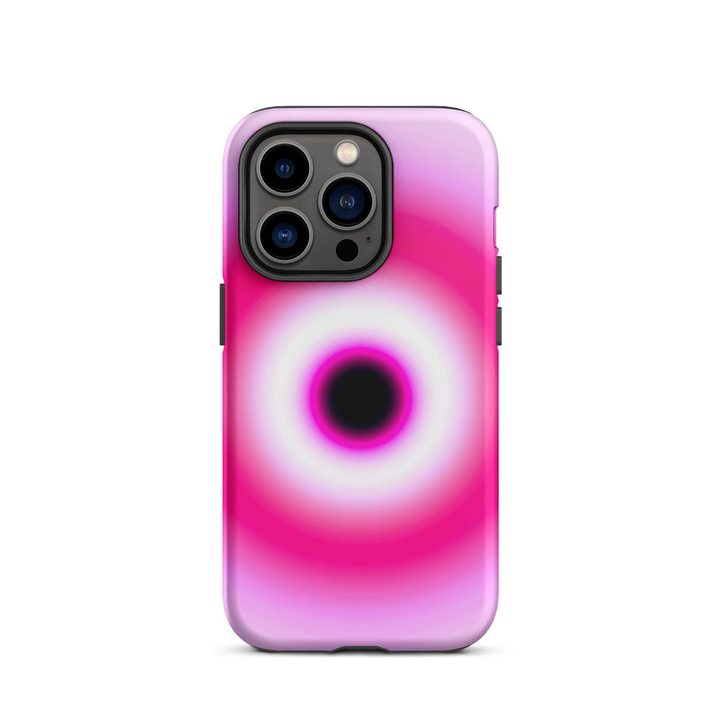 Pink Evil Eye Aura iPhone Case