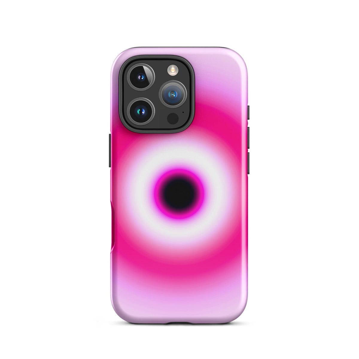 Pink Evil Eye Aura iPhone Case