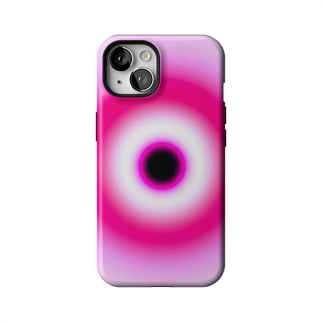 Pink Evil Eye Aura iPhone Case