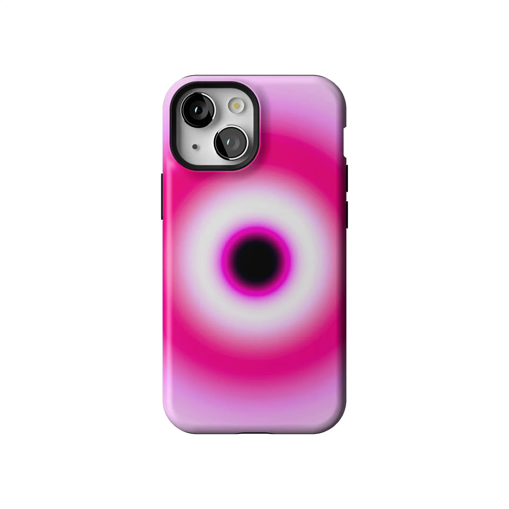 Pink Evil Eye Aura iPhone Case