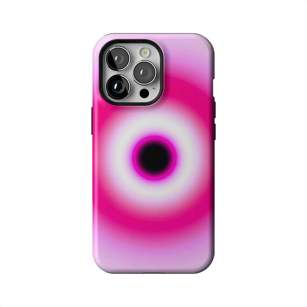 Pink Evil Eye Aura iPhone Case