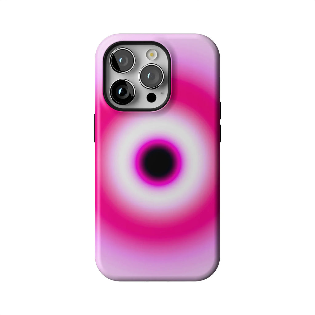 Pink Evil Eye Aura iPhone Case