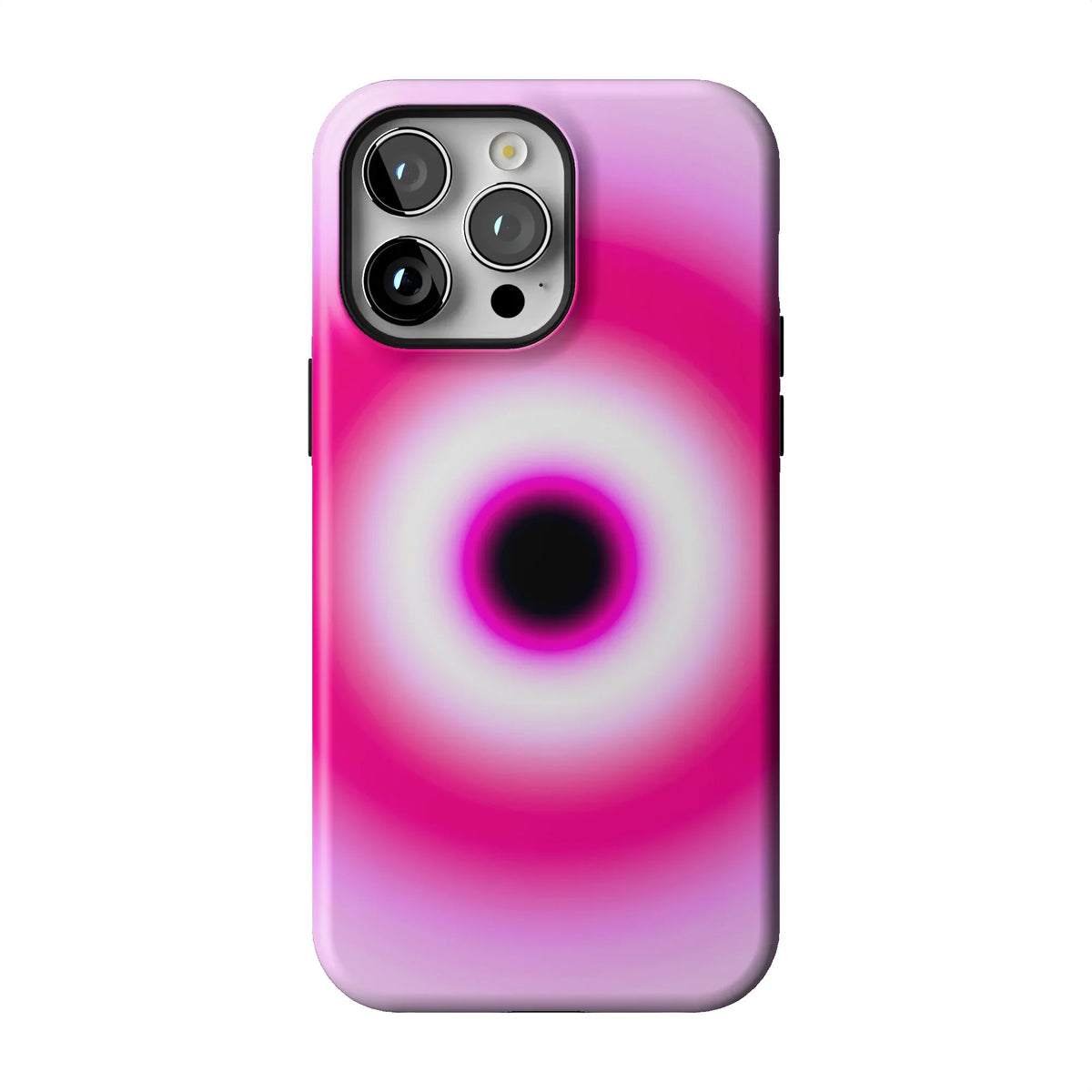 Pink Evil Eye Aura iPhone Case
