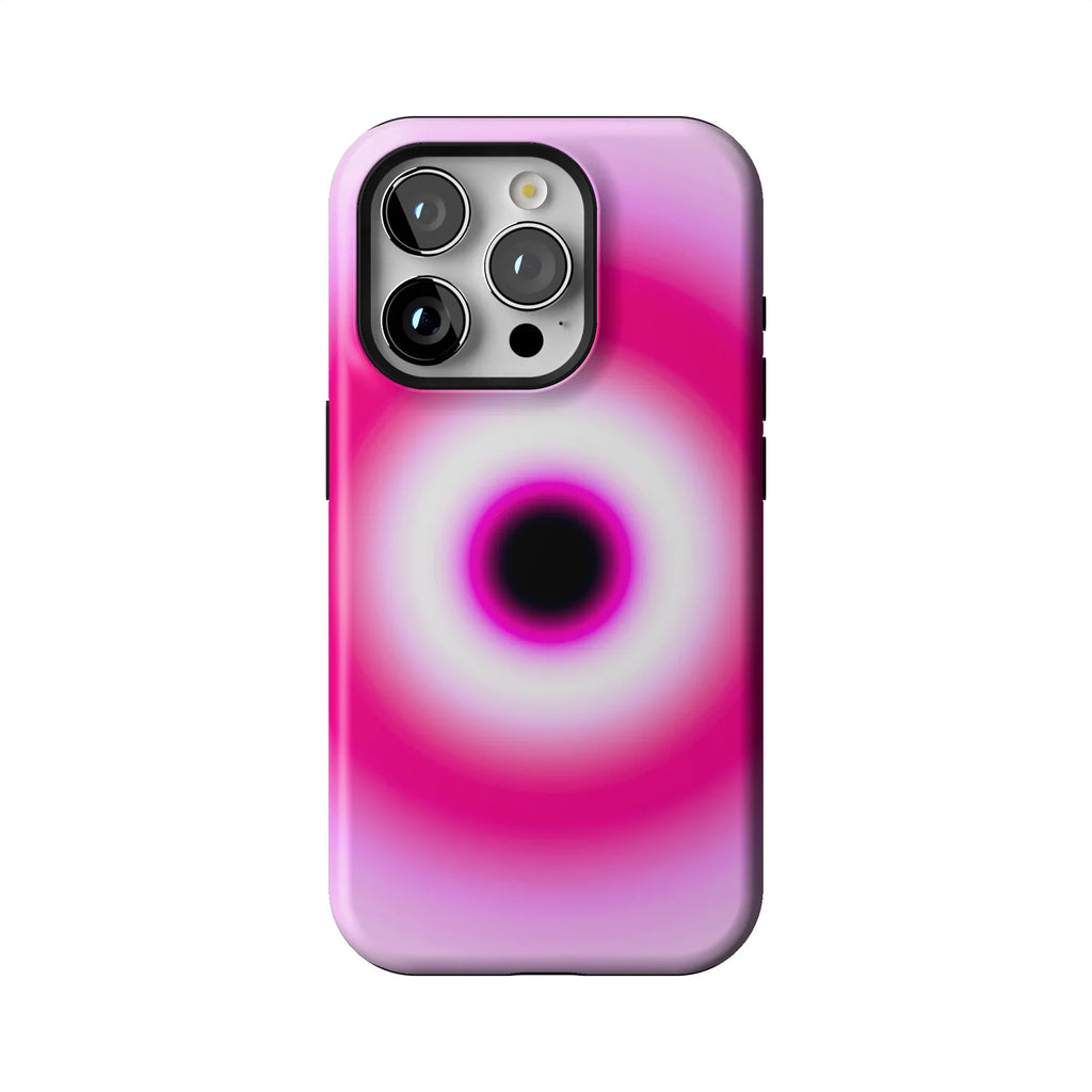 Pink Evil Eye Aura iPhone Case