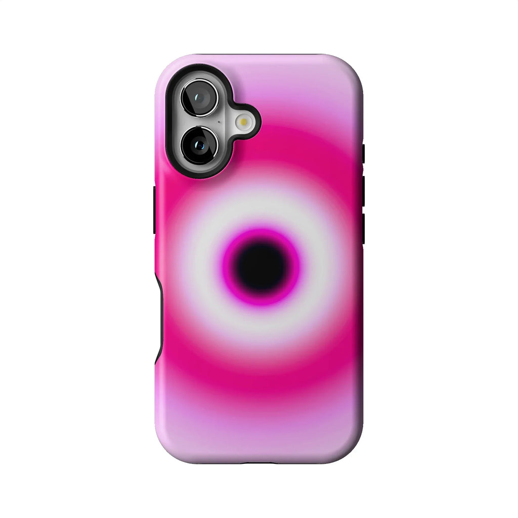 Pink Evil Eye Aura iPhone Case