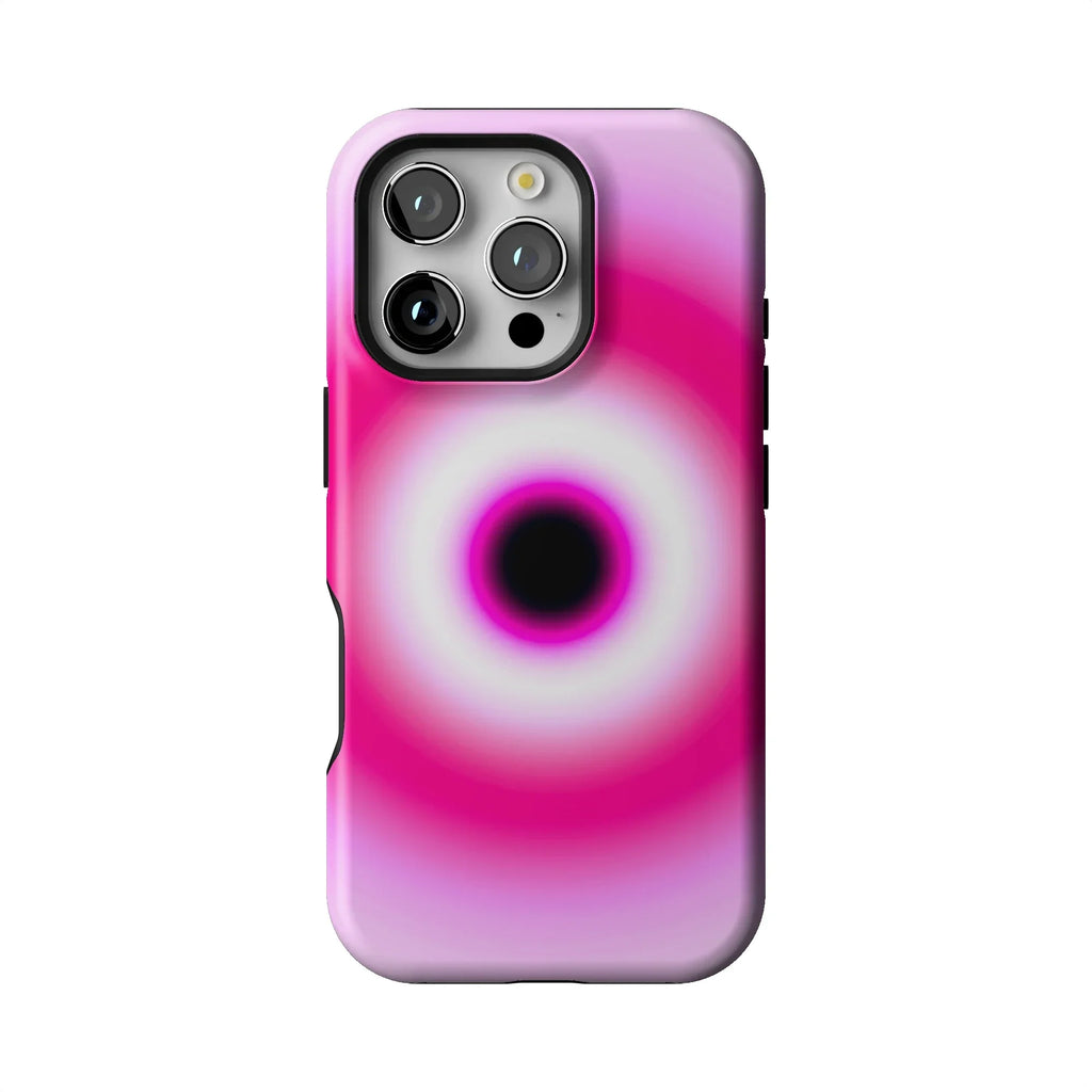Pink Evil Eye Aura iPhone Case