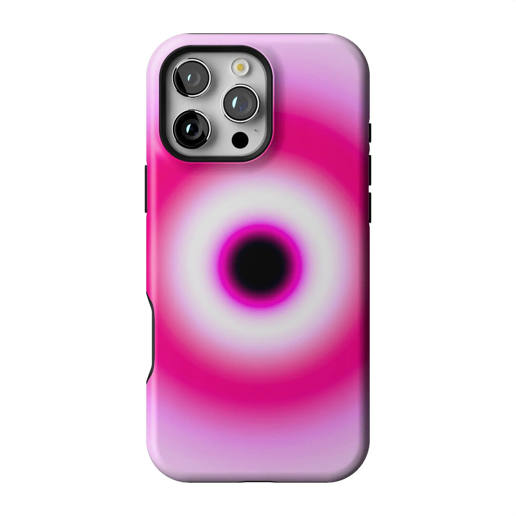 Pink Evil Eye Aura iPhone Case