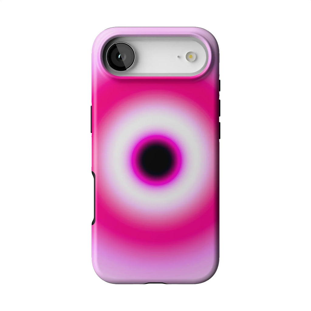 Pink Evil Eye Aura iPhone Case