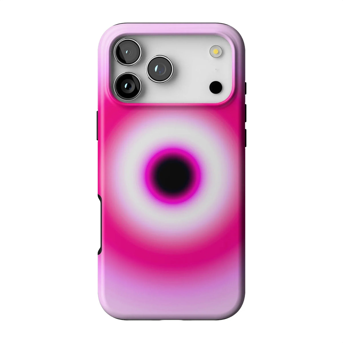 Pink Evil Eye Aura iPhone Case