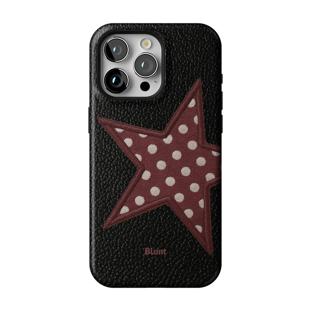 Polka Star iPhone Case