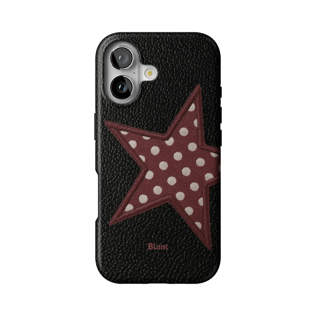 Polka Star iPhone Case