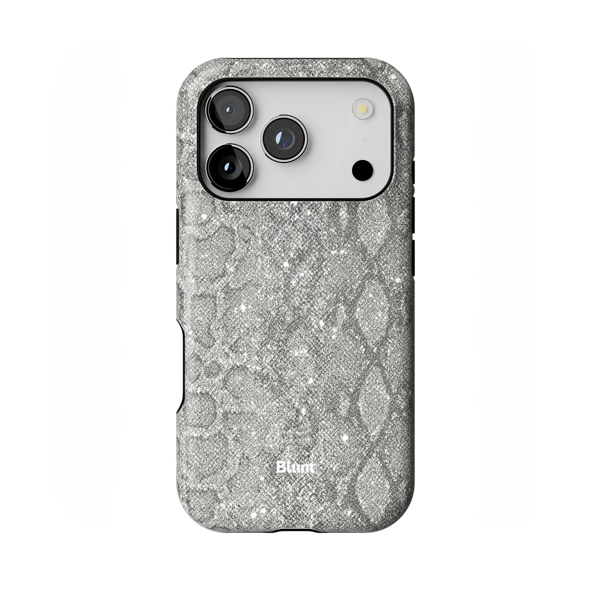 Silver Python iPhone Case