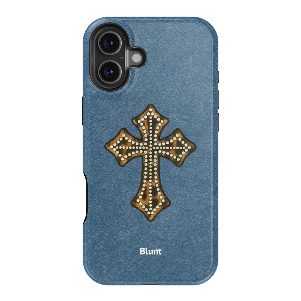 Cross My Heart iPhone Case
