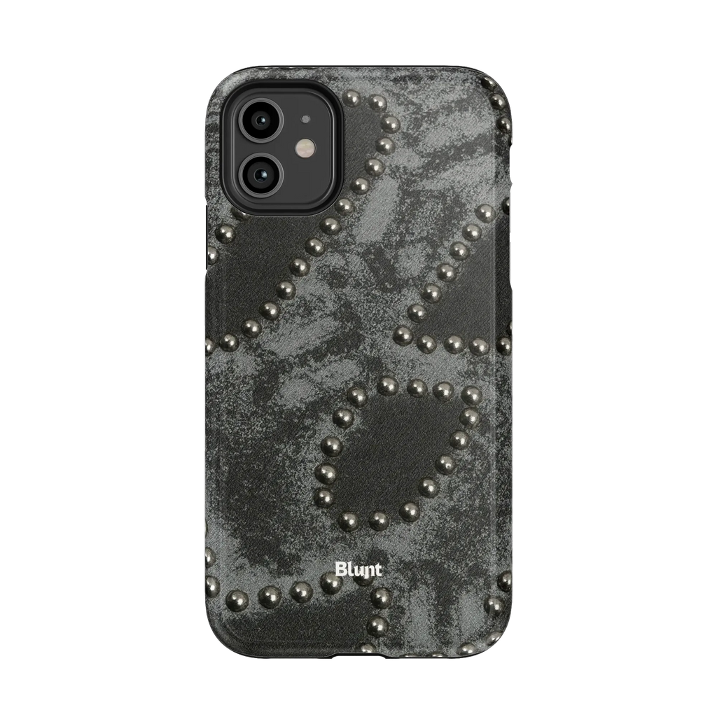 Studded Noir iPhone Case